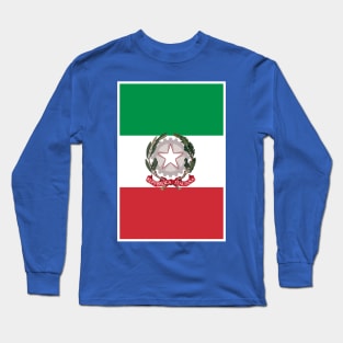 ITALIA (VERT.) Long Sleeve T-Shirt